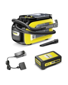 Battery-Powered Spray Extraction Cleaner Cordless SE 3-18 Compact Spot Cleaner (Battery Included)