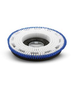 Shampooing brush, medium-soft, blue / white, 430 mm